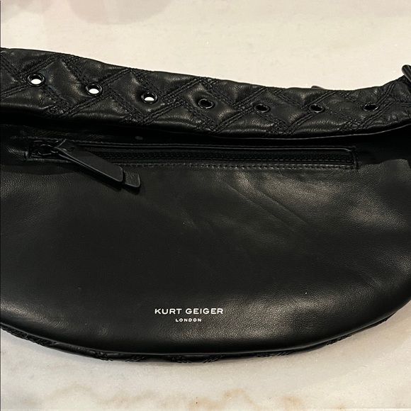 KURT GEIGER KENSINGTON DRENCH Quilted Leather Belt Bag EXQUISTE BRAND NEW - Picture 6 of 7